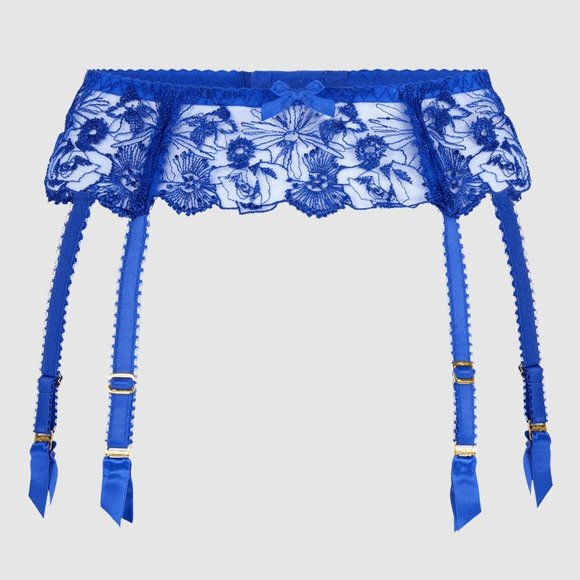Agent Provocateur NWT - Jayce Suspender in Cobalt | Size 1 - Picture 1 of 11